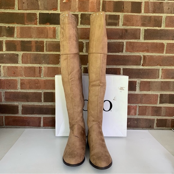 XOXO Travis Tan Over The Knee Boots Women’s US 6 M - Picture 2 of 10